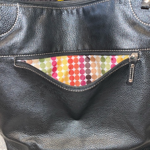 Franco Sarto Black Crossbody Purse - Picture 7 of 8